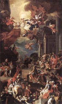 弗朗西斯科 索利梅納 The Massacre Of The Giustiniani At Chios 弗朗西斯科 索利梅納 The Massacre Of The Giustiniani At Chios